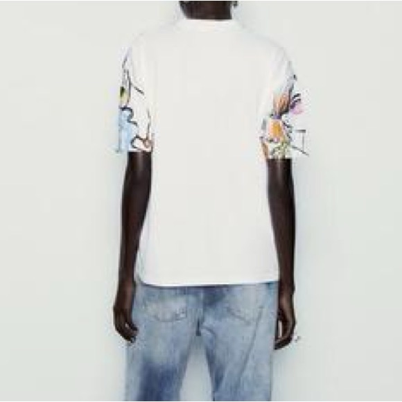 Zara girl print tshirt - Picture 3 of 4